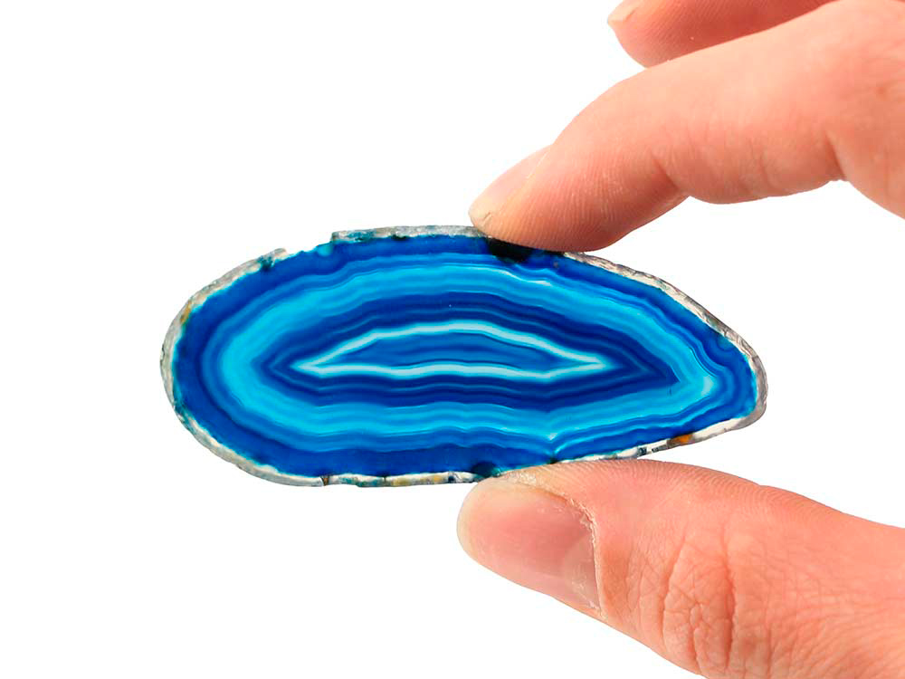 Agate Slices Blue Small - 1 pc Agate Slices Blue Small - 1 pc