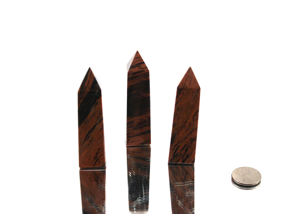 Mahogany Obsidian Obelisk - 1 pc Mahogany Obsidian Obelisk - 1 pc