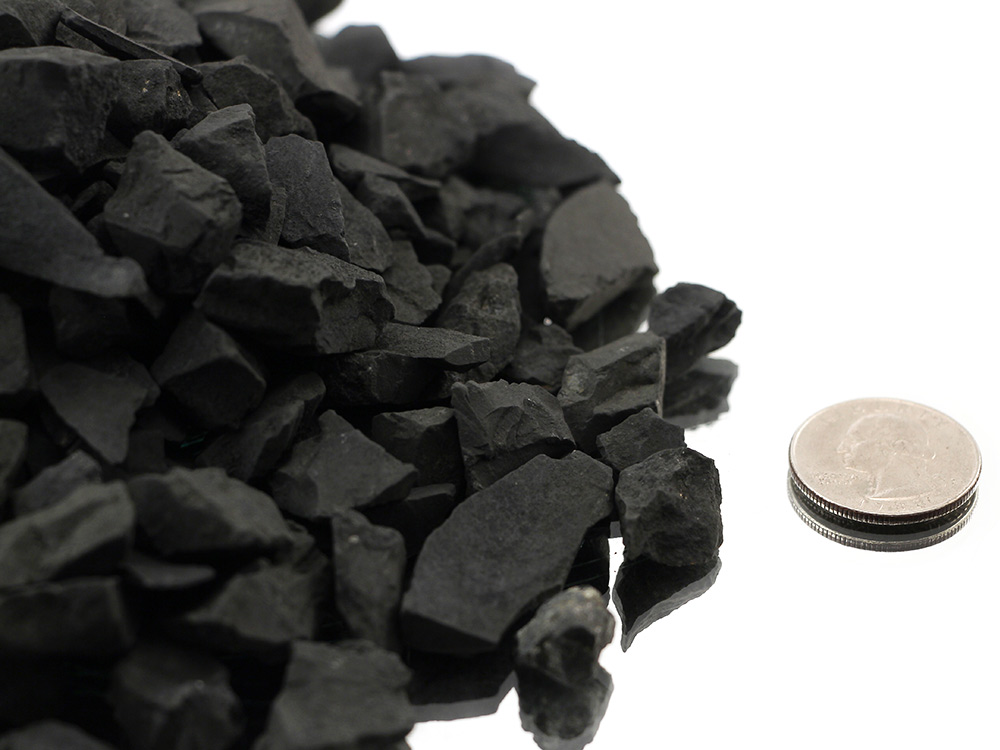 Shungite Rough Chips - 1 lb Shungite Rough Chips - 1 lb