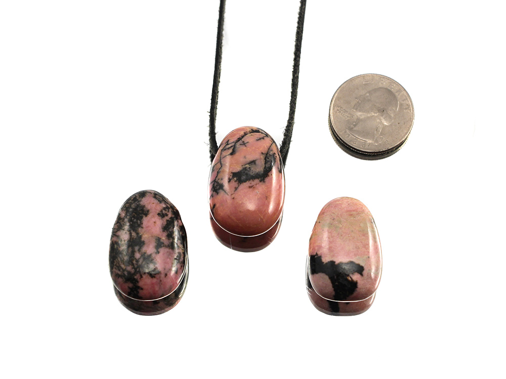 Rhodonite Drop Bead Extra Pendant