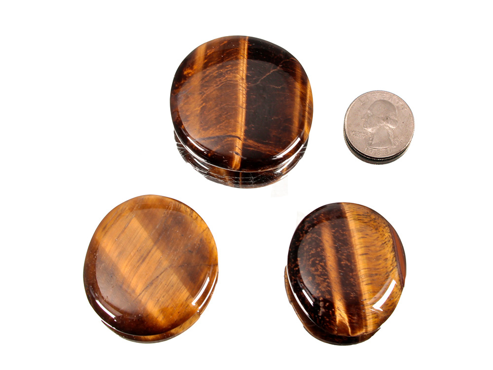 Tiger Eye Carry Stone - 1 pc Tiger Eye Carry Stone - 1 pc