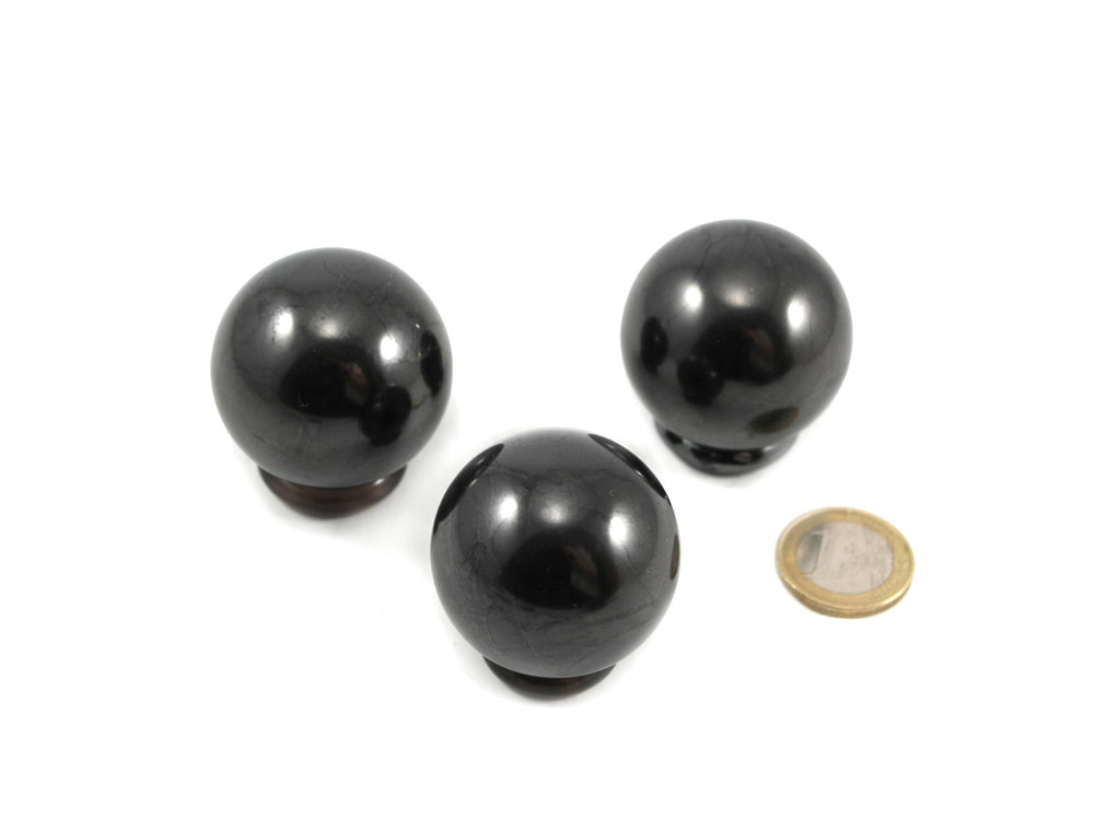 Shungite Sphere 1 1/2 in - 1 pc