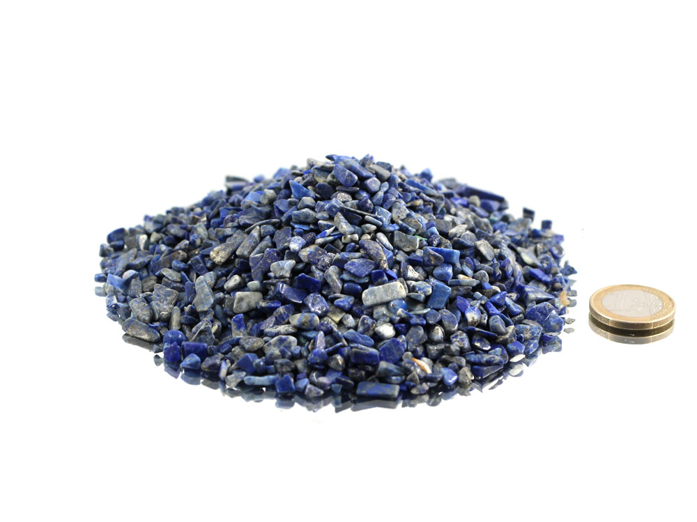 Lapis Lazuli Tumbled Stones micro - 1 lb