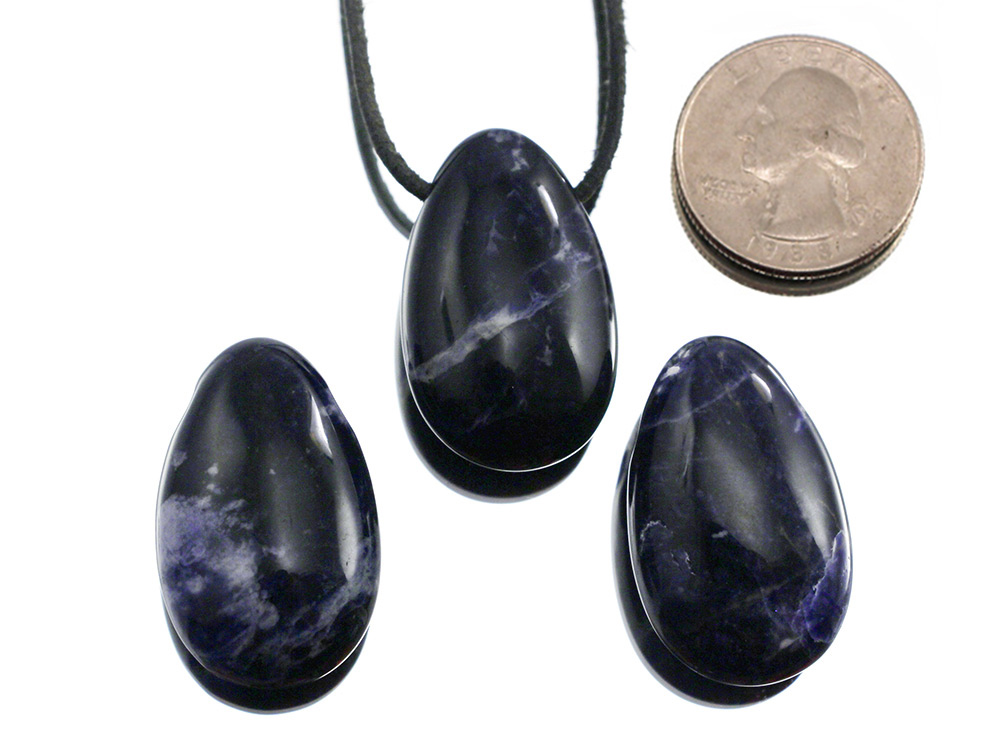 Sodalite Drop Bead Pendant Extra Sodalite Drop Bead Pendant Extra
