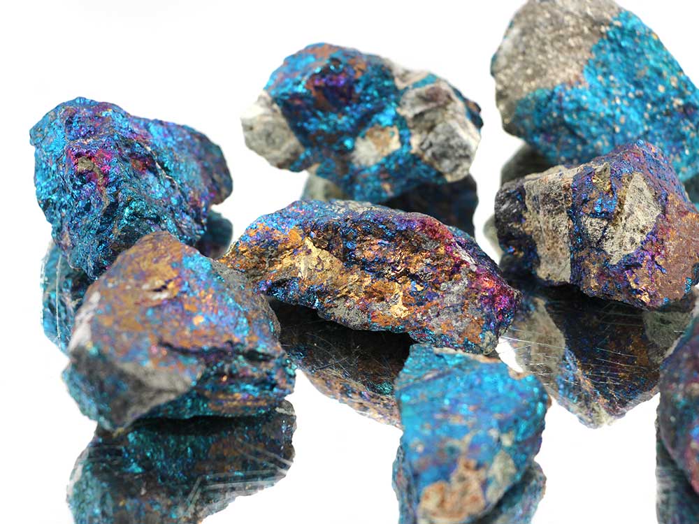 Chalcopyrite (Peacock Ore) Rough Stones - 1 lb Chalcopyrite (Peacock Ore) Rough Stones - 1 lb