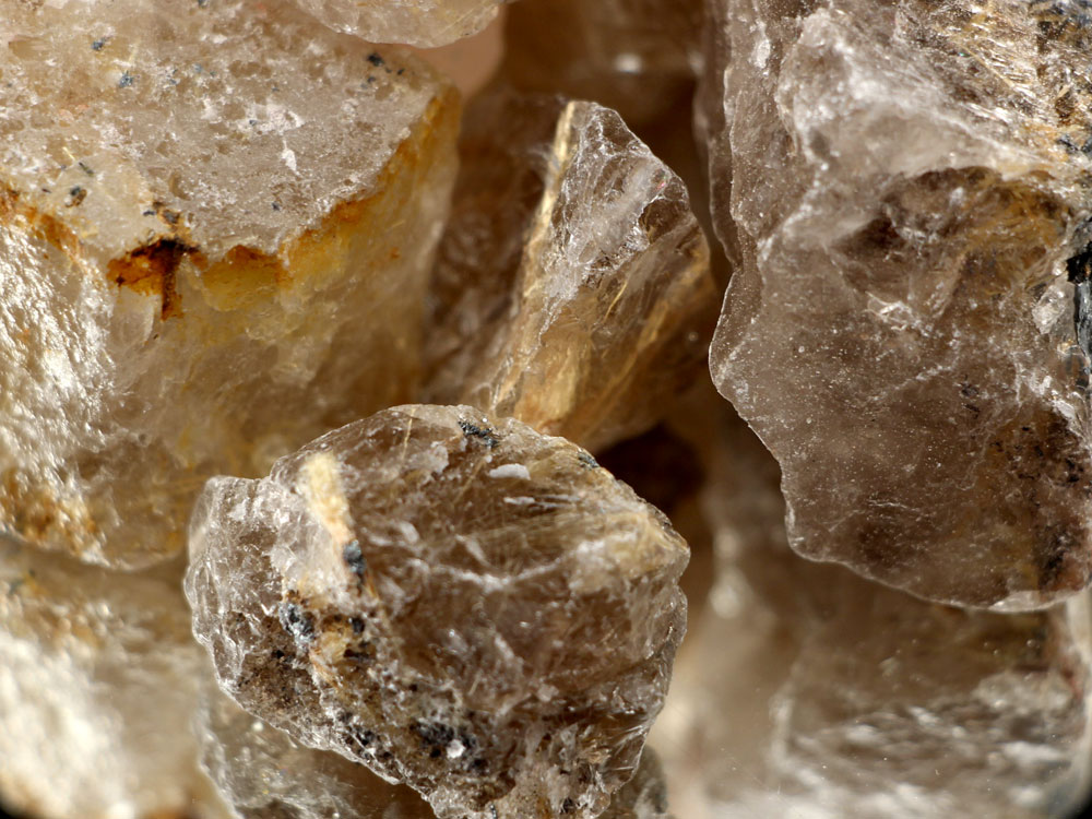 Rutilated Quartz Rough Stones - 8 oz Rutilated Quartz Rough Stones - 8 oz