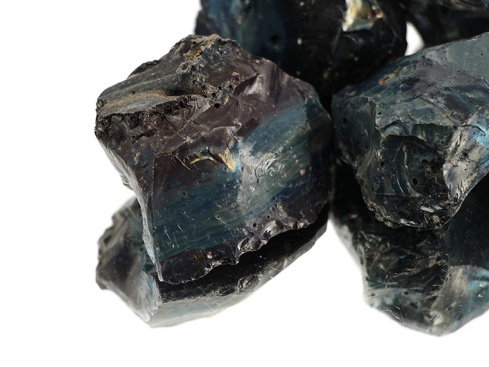 Sieber / Lealand Blue Agate (Slag) - 1 lb Sieber / Lealand Blue Agate (Slag) - 1 lb