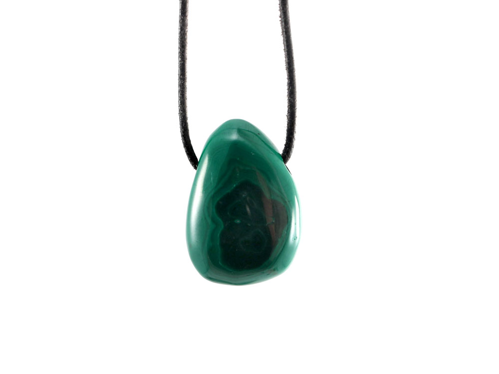 Malachite Drop Bead Pendant Malachite Drop Bead Pendant