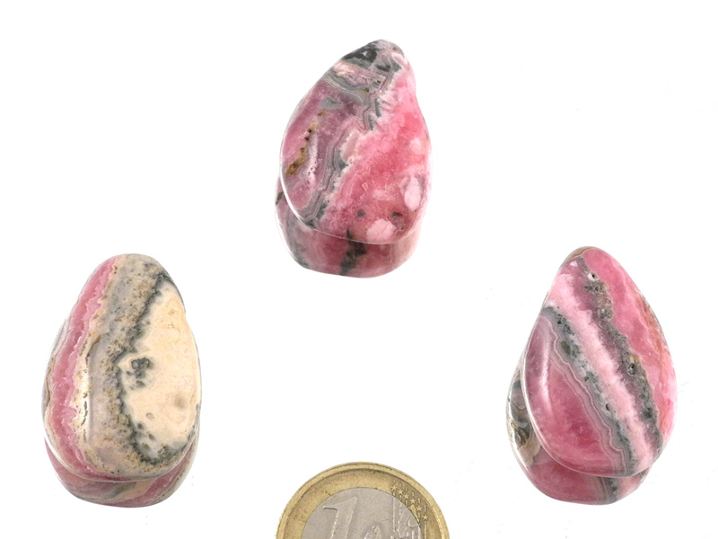 Rhodochrosite Drop Bead Pendant