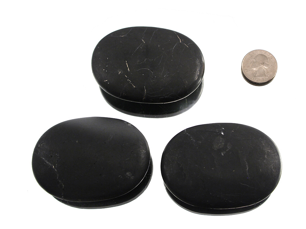 Shungite Palm Stones - 1 pc Shungite Palm Stones - 1 pc