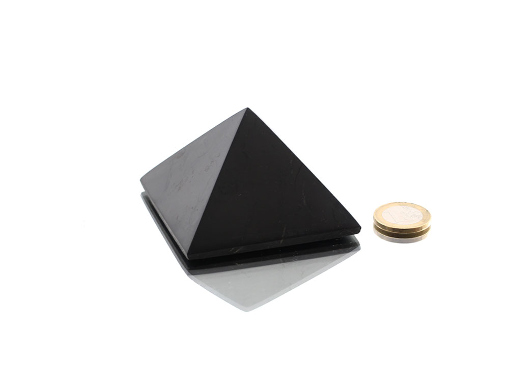 Shungite Pyramid - 3+ In - 1 pc Shungite Pyramid - 3+ In - 1 pc