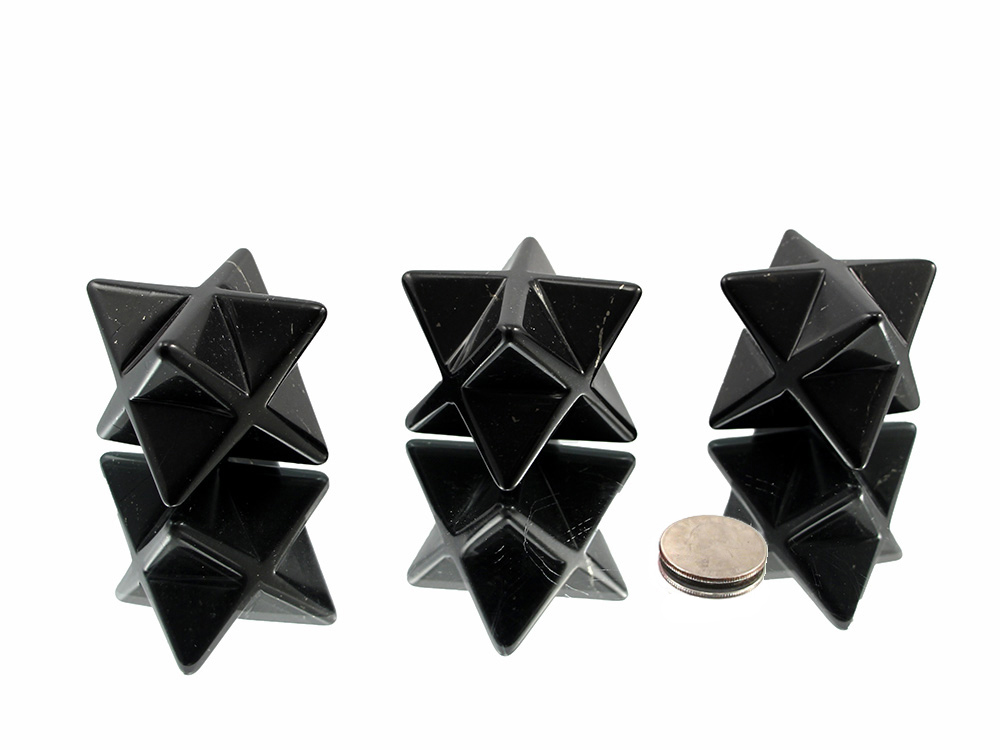 Shungite Merkabah - 1 1/2 in