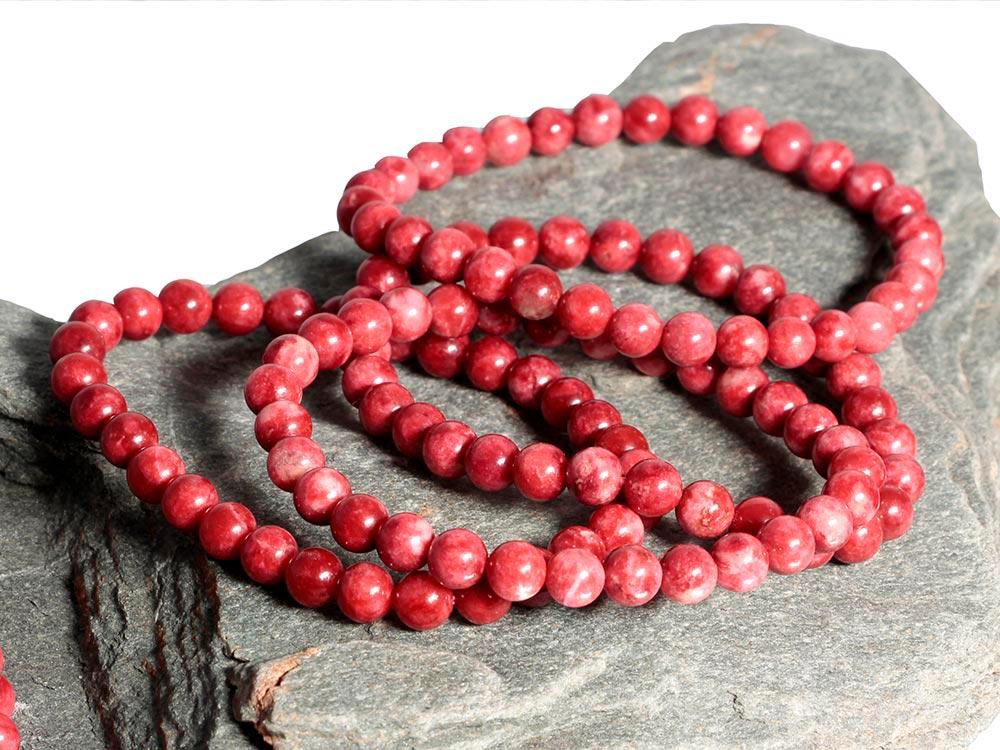 Thulite Bracelet 6 mm