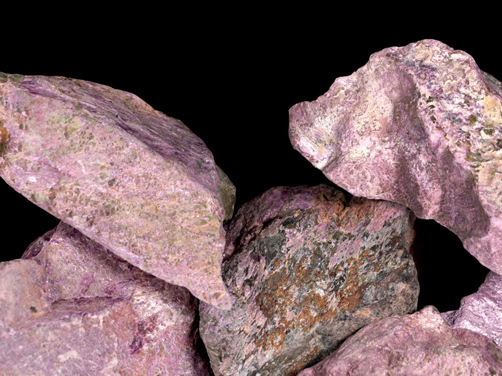 Stichtite Rough Stones - 1 lb Stichtite Rough Stones - 1 lb