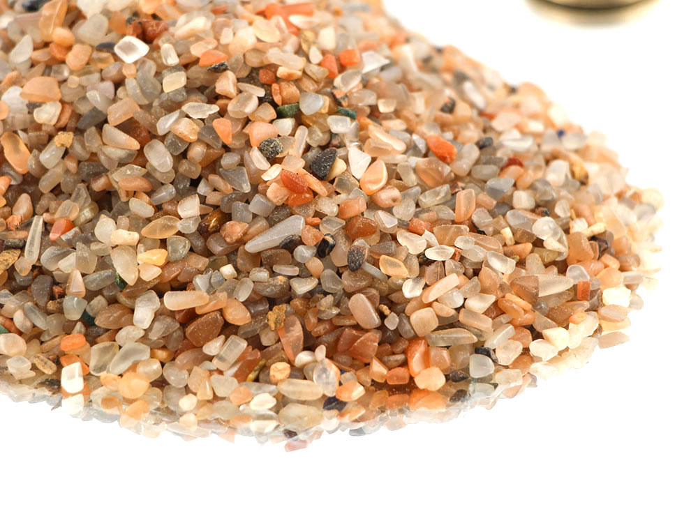 Moonstone Tumbled Stones Super Micro - 1 lb Moonstone Tumbled Stones Super Micro - 1 lb