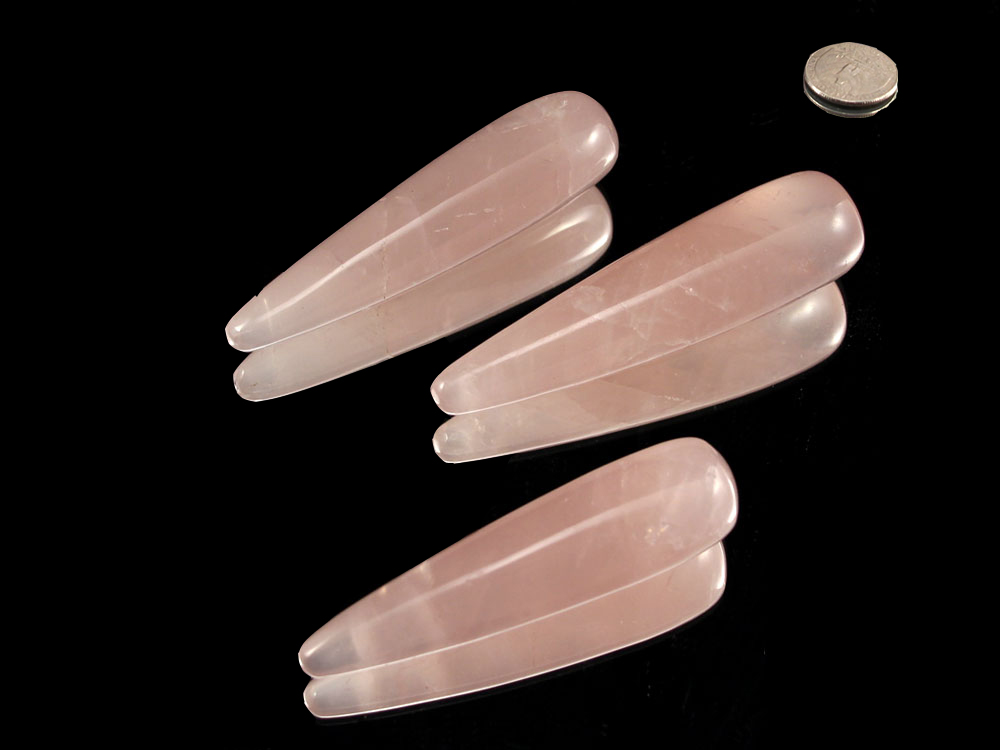 Rose Quartz Massage Wand - 1 pc Rose Quartz Massage Wand - 1 pc