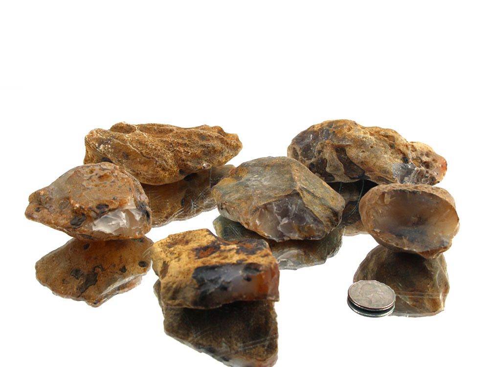 Dendritic Agate Rough Stones - 1 lb Dendritic Agate Rough Stones - 1 lb