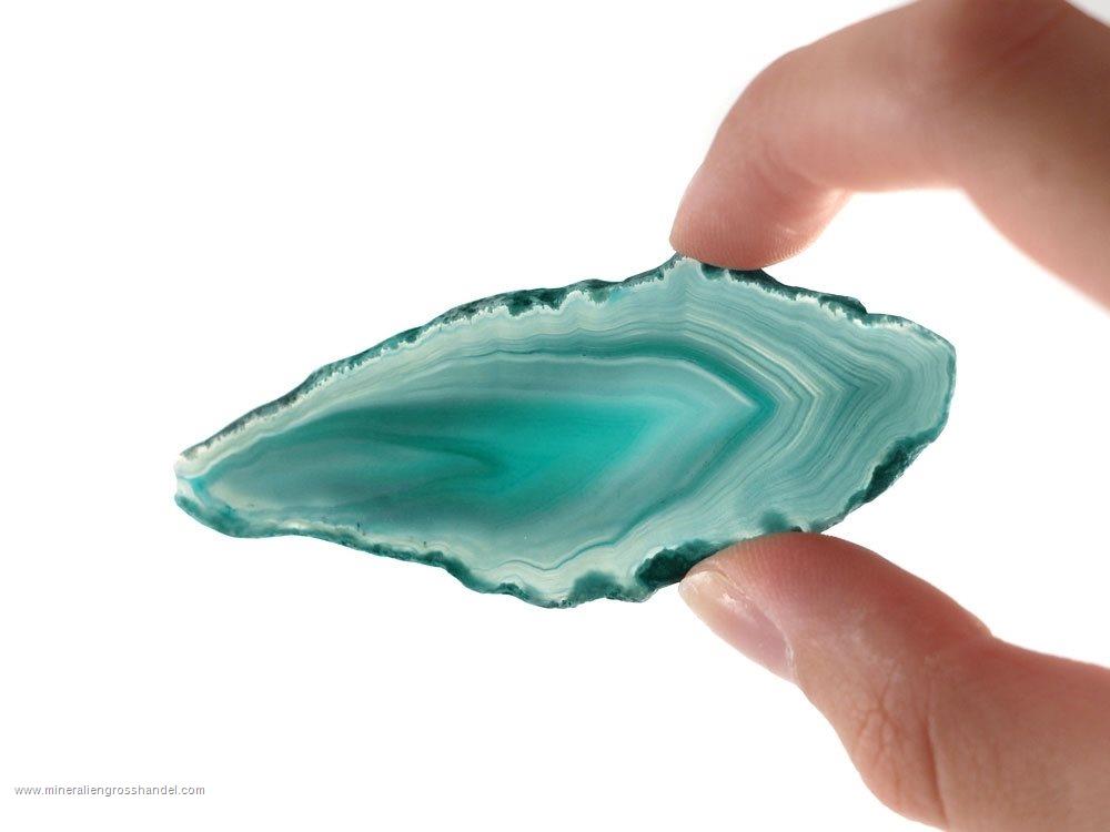 Agate Slices Teal Small - 1 pc Agate Slices Teal Small - 1 pc