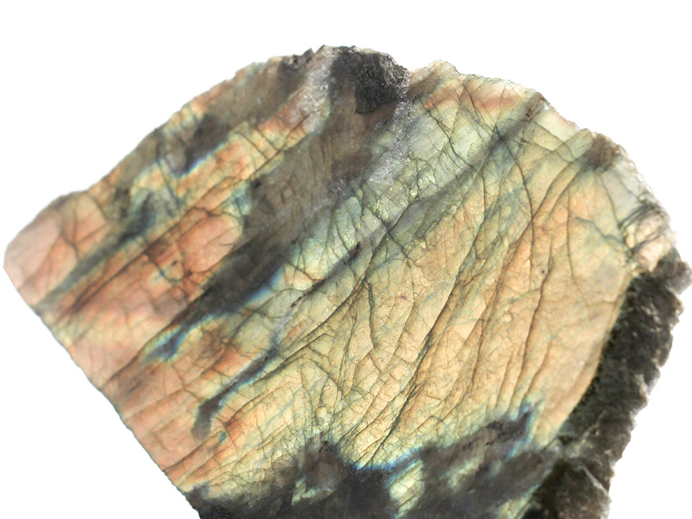 Labradorite Slabs (cut, not polished) A-Grade - 1 lb Labradorite Slabs (cut, not polished) A-Grade - 1 lb