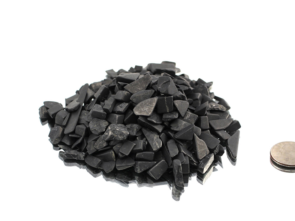 Shungite Tumbled Stones MINI - 1 lb Shungite Tumbled Stones MINI - 1 lb