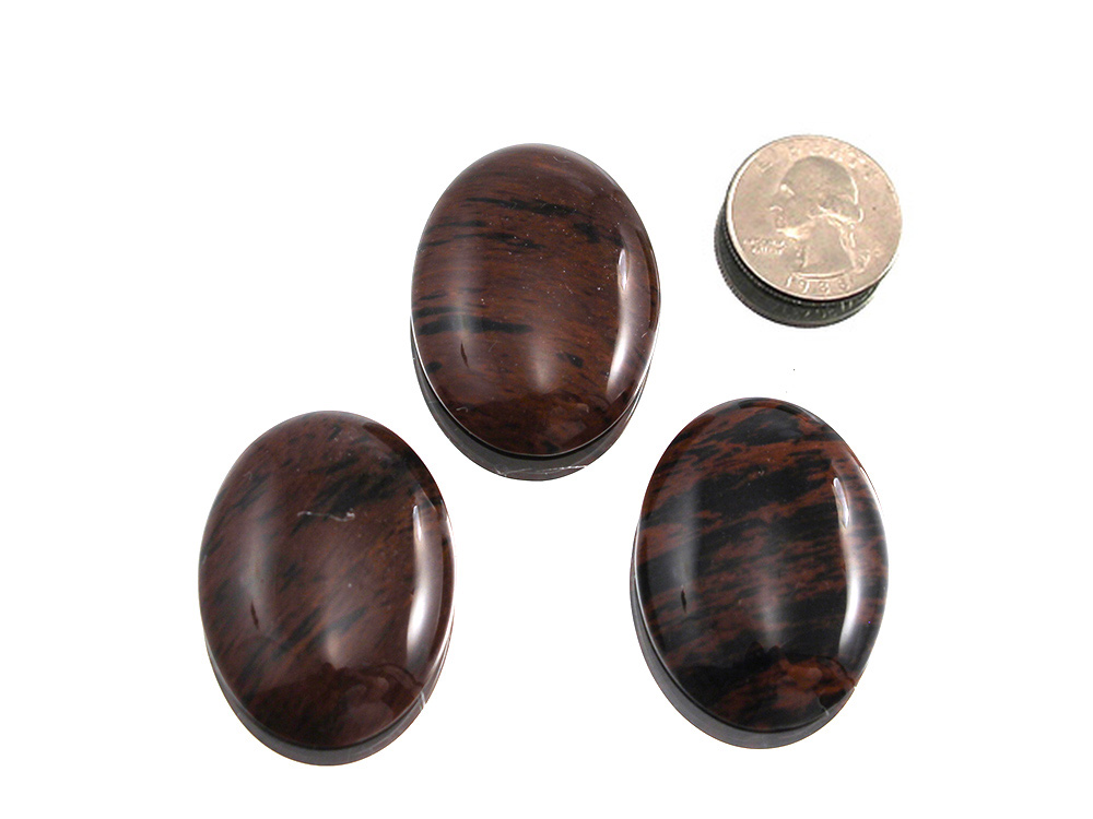 Mahogany Obsidian Cabochon - 1 pc Mahogany Obsidian Cabochon - 1 pc