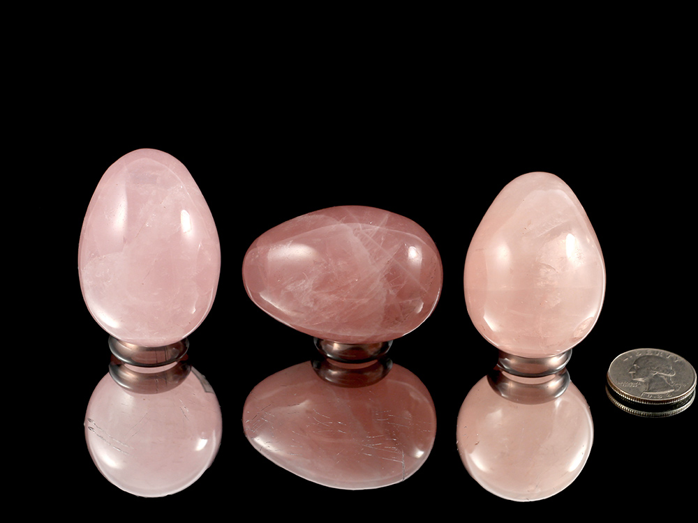 Rose Quartz Egg - 1 pc
